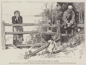 Golf is not the Only Game on Earth by Charles Dana Gibson